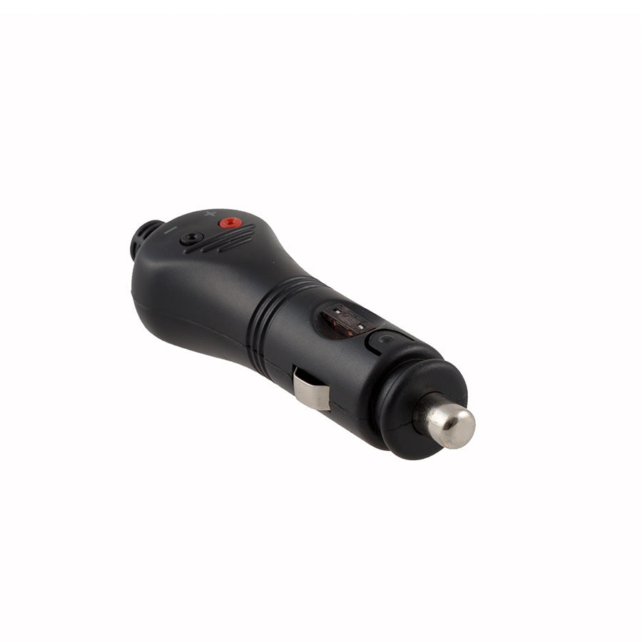 Cigar Male Plug - with Fuse and LED