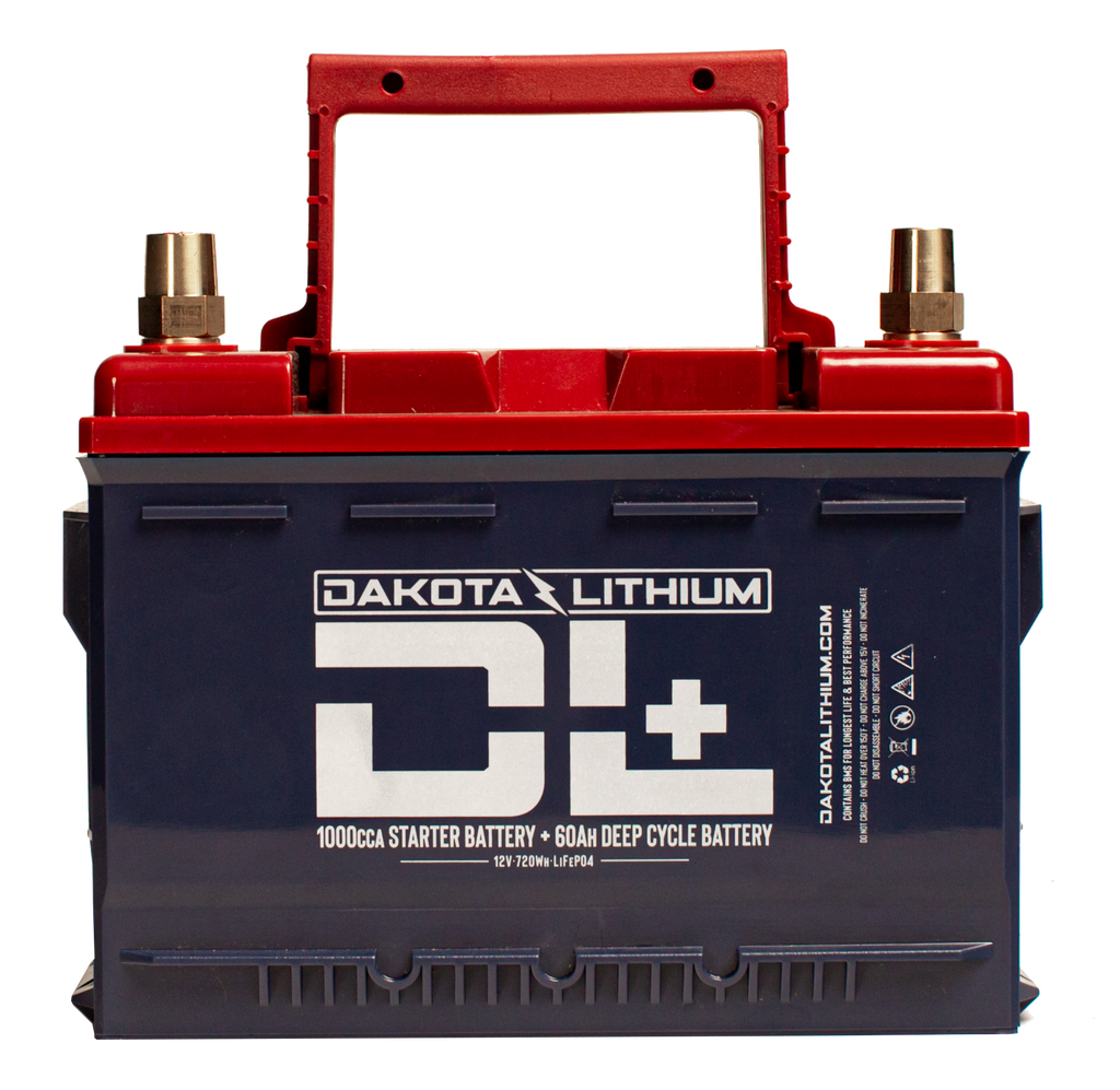 Dakota Lithium Plus DL+ 12V 60Ah Dual Purpose 1000CCA Starter Battery –  Juniper Overland
