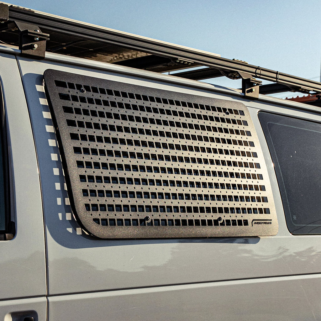 Ford E350 Drivers Side Window GRIDS