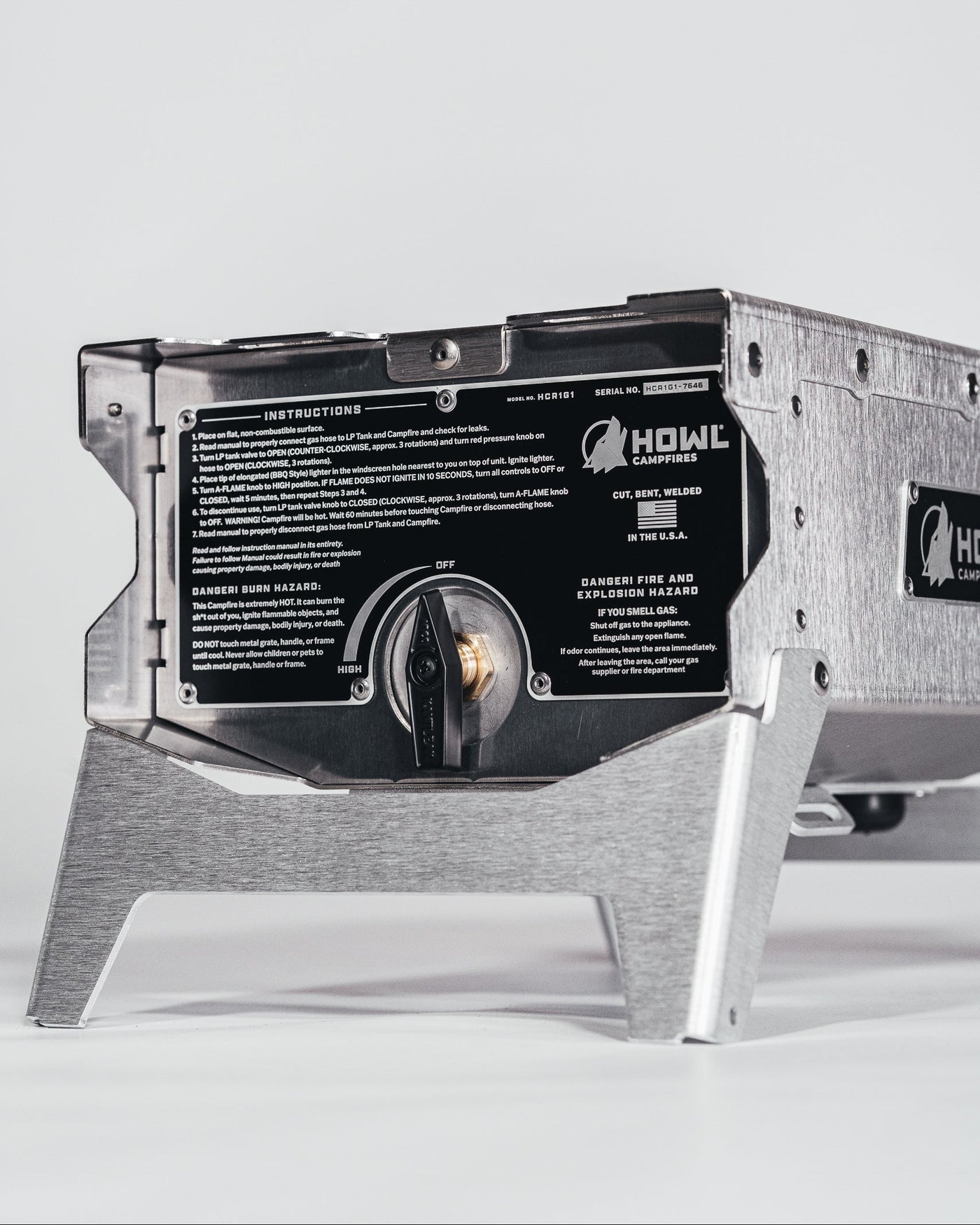 Howl R1 Propane Firepit