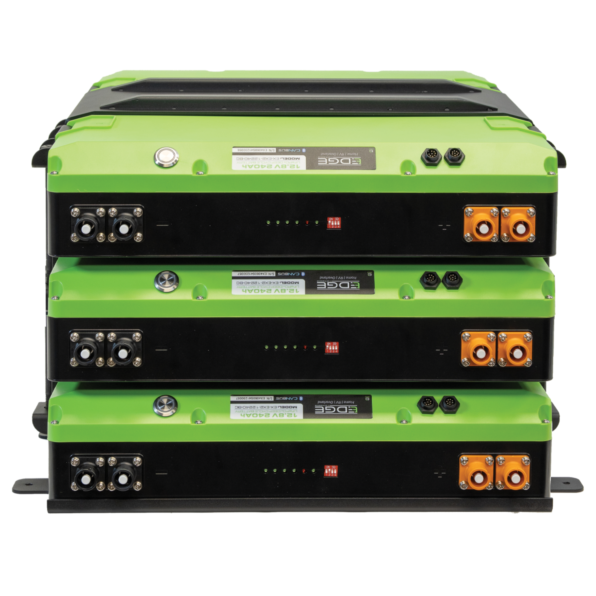Edge EX2 3-Battery LiFePO4 Lithium Mounting Expansion Kit | Expion360