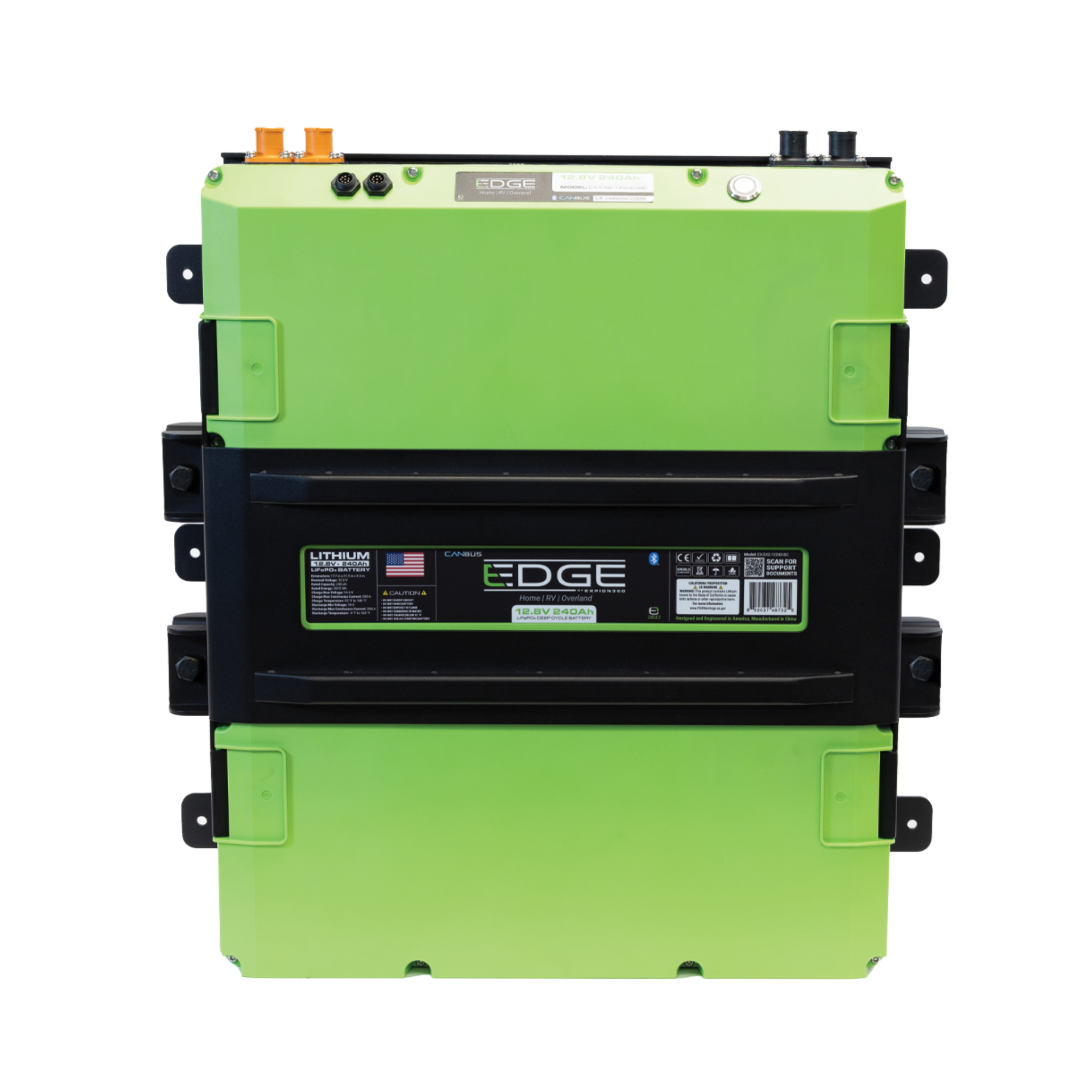 Edge EX2 LiFePO4 Lithium Battery Base Mounting Kit