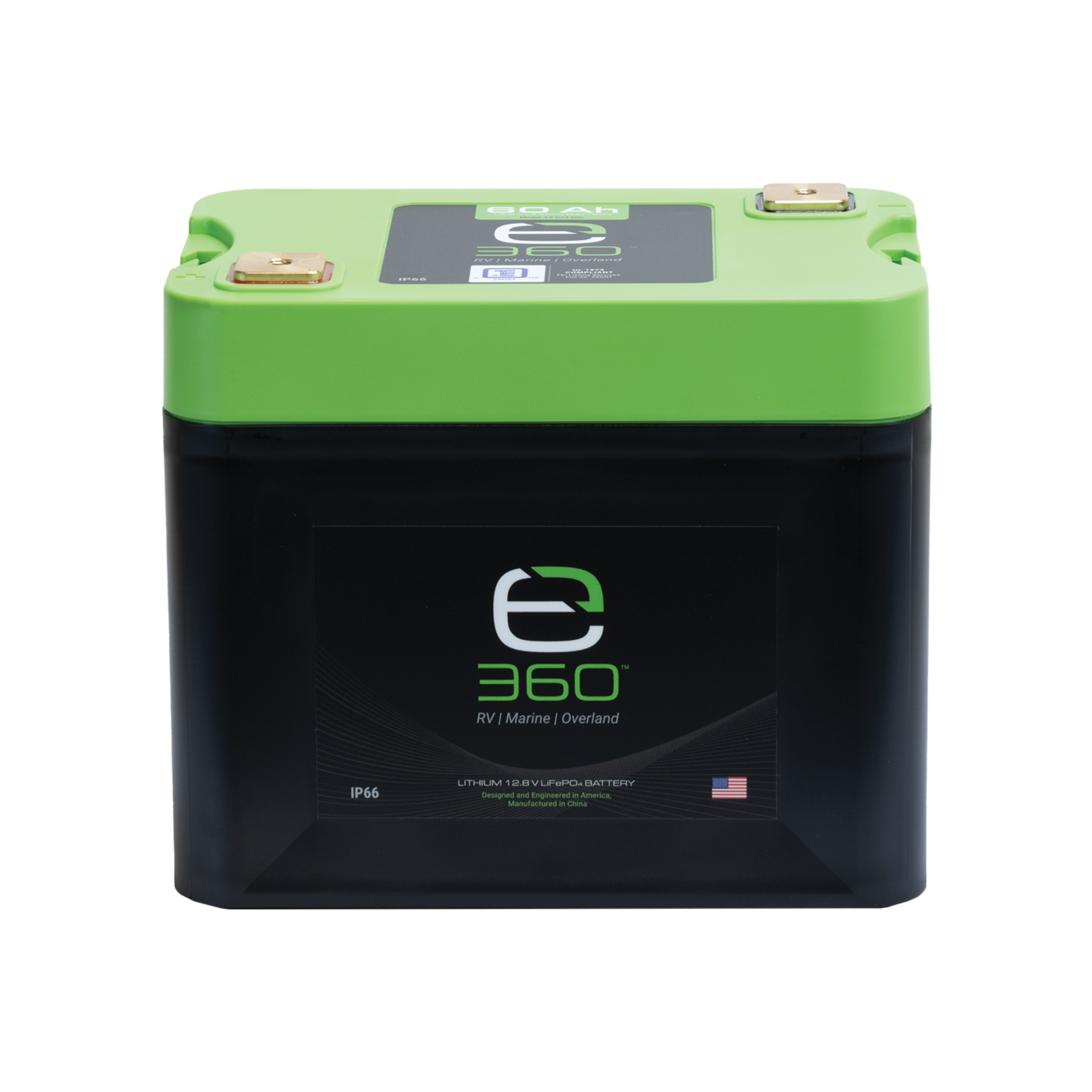 12V 60Ah LiFePO4 Lithium Battery – Group 24 | Expion360