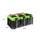 Group 24 3-Battery LiFePO4 Lithium Mounting Kit | Expion360