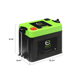 Group 24 LiFePO4 Lithium Battery Single Mounting Kit | Expion360