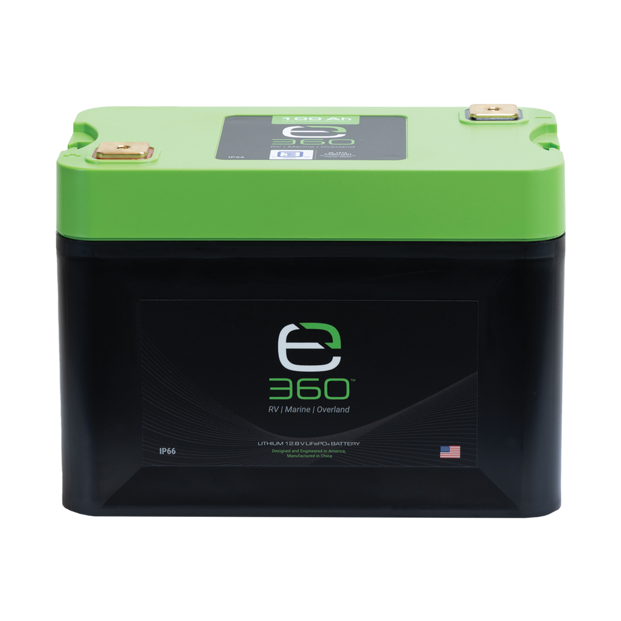 12V 100Ah LiFePO4 Lithium Battery – Group 27 | Expion360