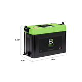 Group 27 LiFePO4 Lithium Battery Single Mounting Kit  | Expion360