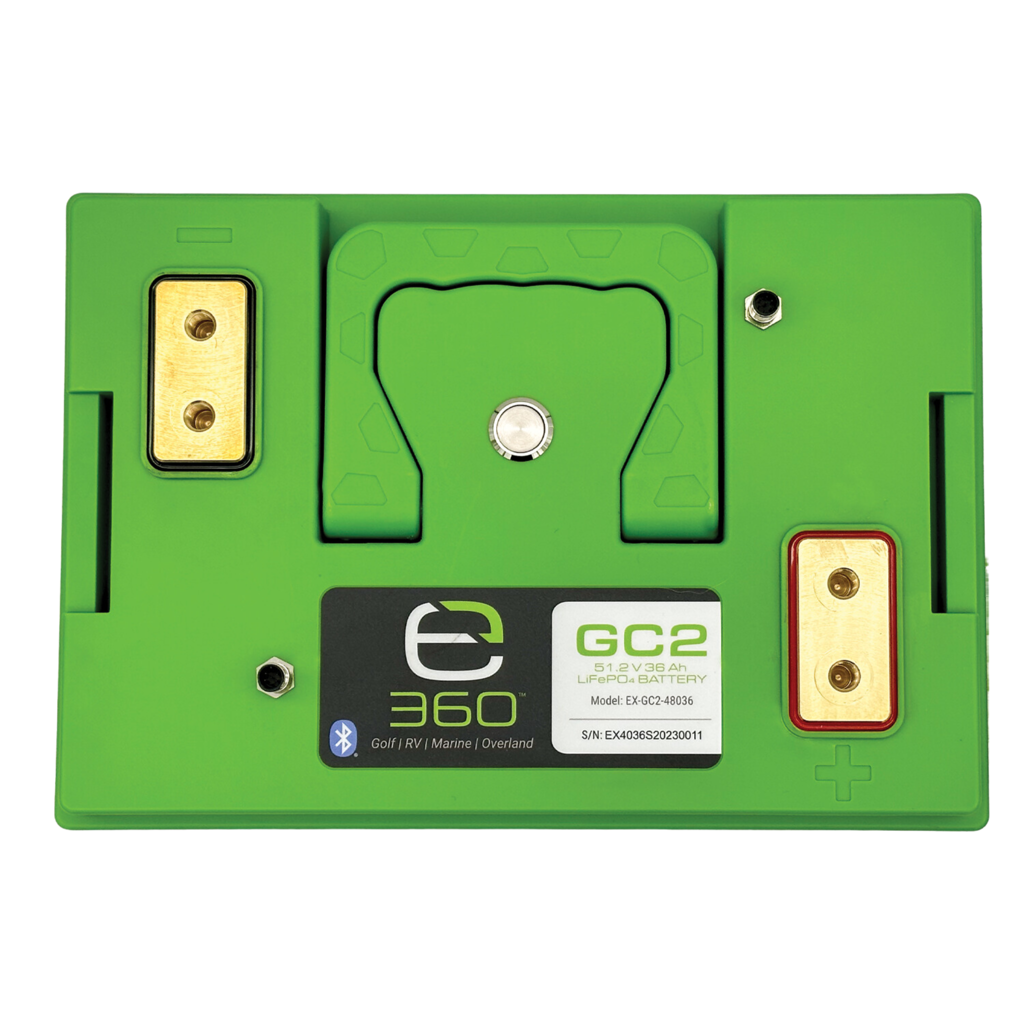 48V 36Ah LiFePO4 Lithium Battery – GC2, Bluetooth | Expion360