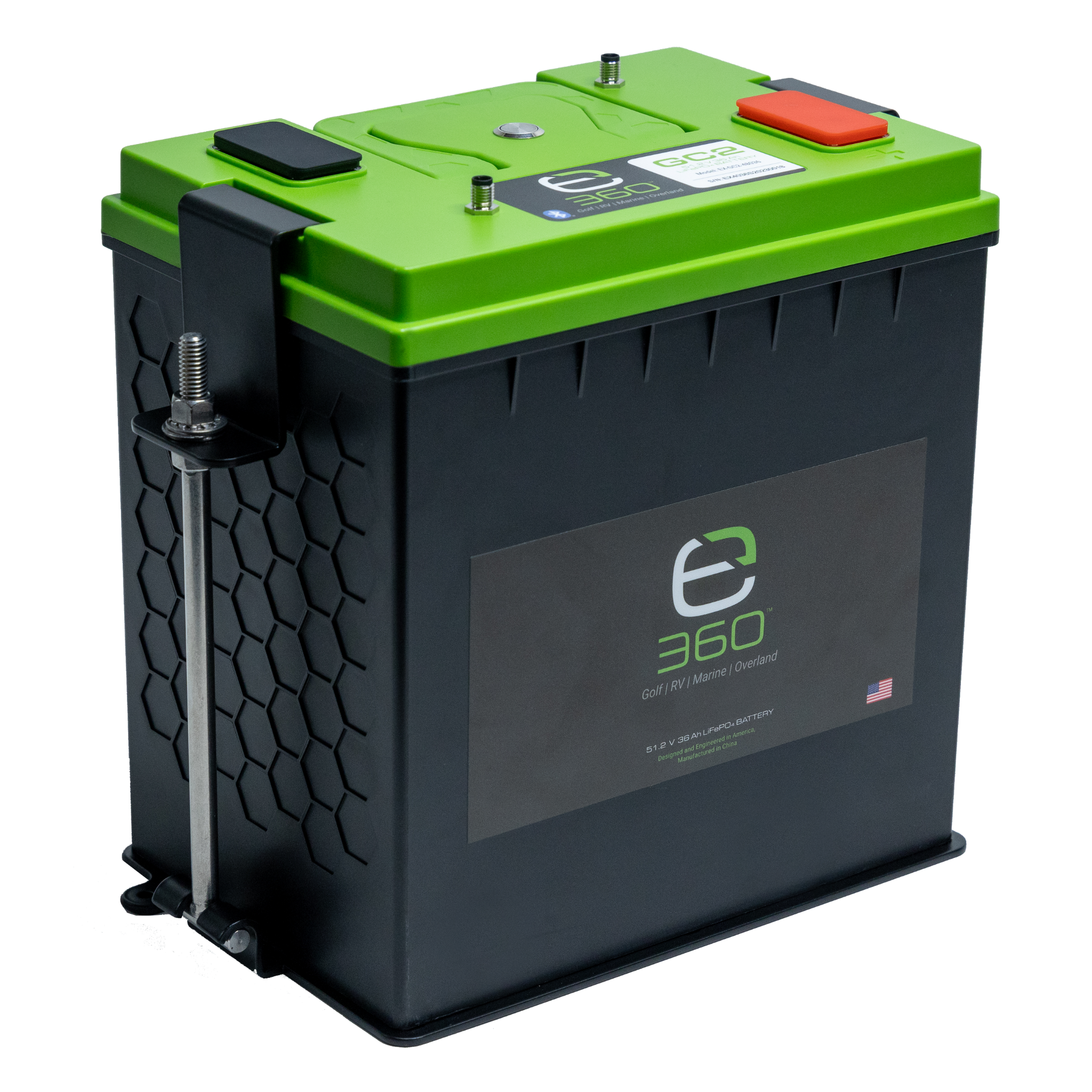 GC2 LiFePO4 Lithium Battery Mounting Kit | Expion360