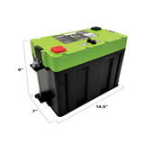 Group 27 Heated & Bluetooth LiFePO4 Lithium Battery Mounting Kit for  | Expion360