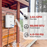 Camplux First F10 Pro LPG Camping Water Heater Pump Kit