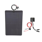 GMC Yukon XL (2021-Present) Lensun 60W 12V Hood Flexible Solar Panel-3