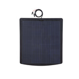 Hummer H3 LensunSolar 105W 12V Hood Flexible Solar Panel-3