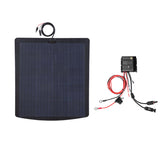 Hummer H3 LensunSolar 105W 12V Hood Flexible Solar Panel-4