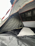 Used Alu-Cab Contour Canopy & 3-R Roof Top Tent w/ Accessories - 2016-2023 Toyota Tacoma 5' Bed