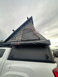 Used Alu-Cab Contour Canopy & 3-R Roof Top Tent w/ Accessories - 2016-2023 Toyota Tacoma 5' Bed