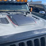 Jeep Gladiator JT (2021-Present) Lensun 50W Hood/Bonnet Flexible Solar Panel