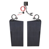 Jeep Grand Cherokee WJ (1996-2004) Lensun 130W Hood Flexible Solar Panel