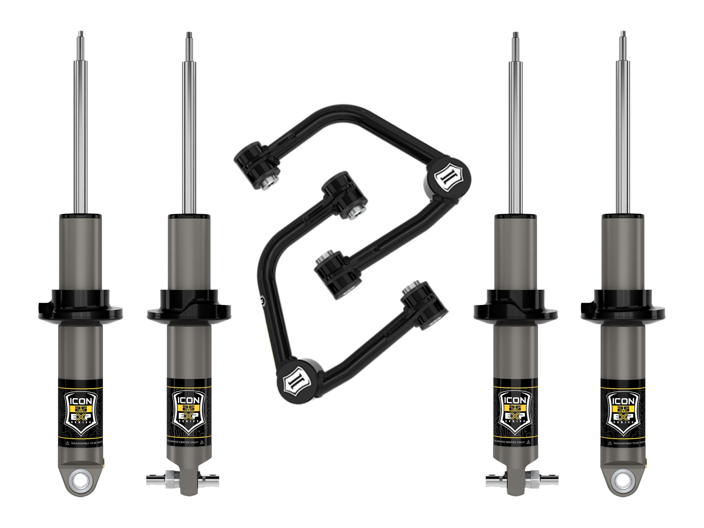 2021+ Ford Bronco Hoss 1.0 Pkg Stage 2 Suspension System Tubular (1.5 - 3in Lift)