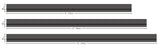 Additional K9 Gutter Mount Load Bar Assemblies (1 Load Bar & 2 Legs)