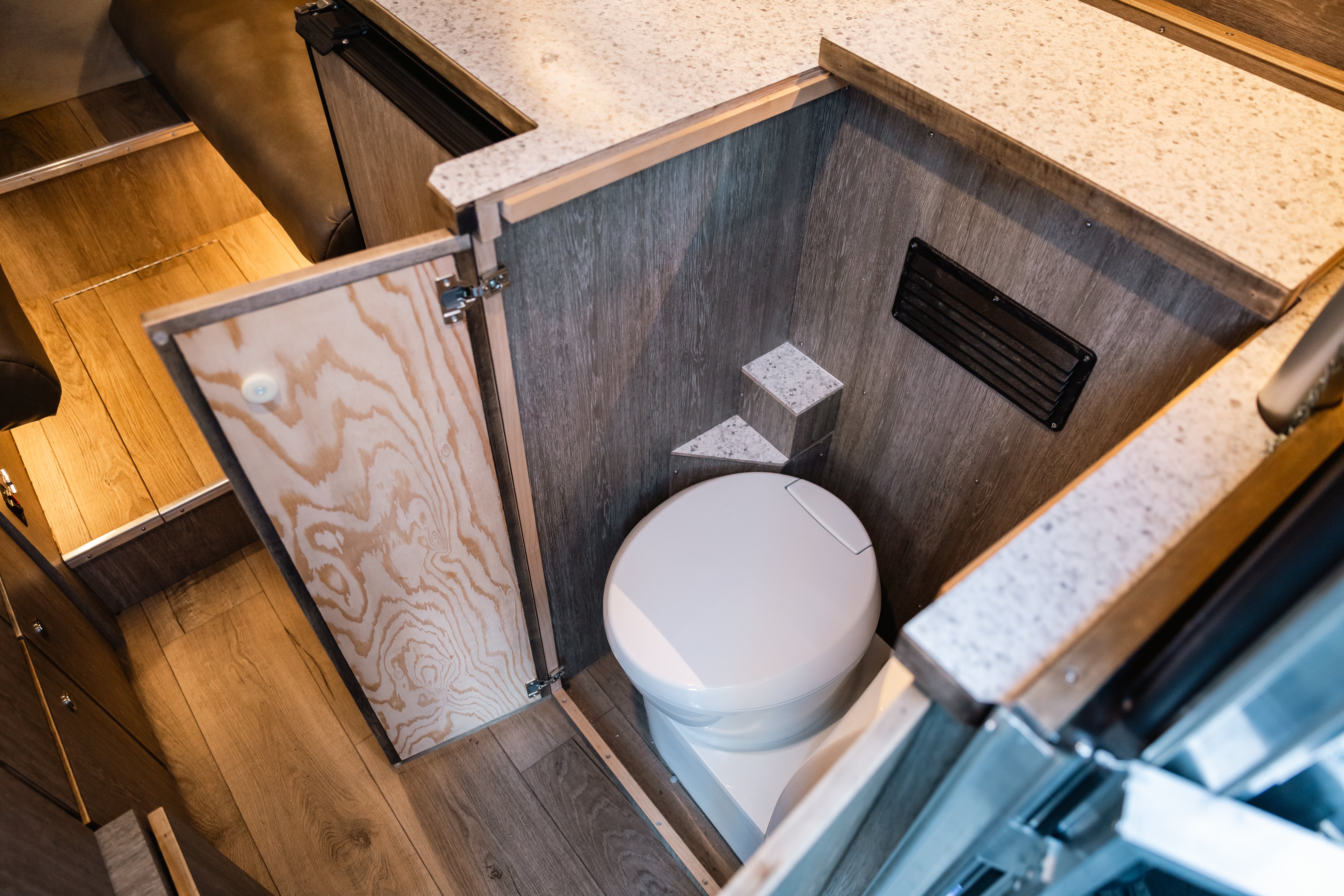 Alaskan Flatbed Truck Camper