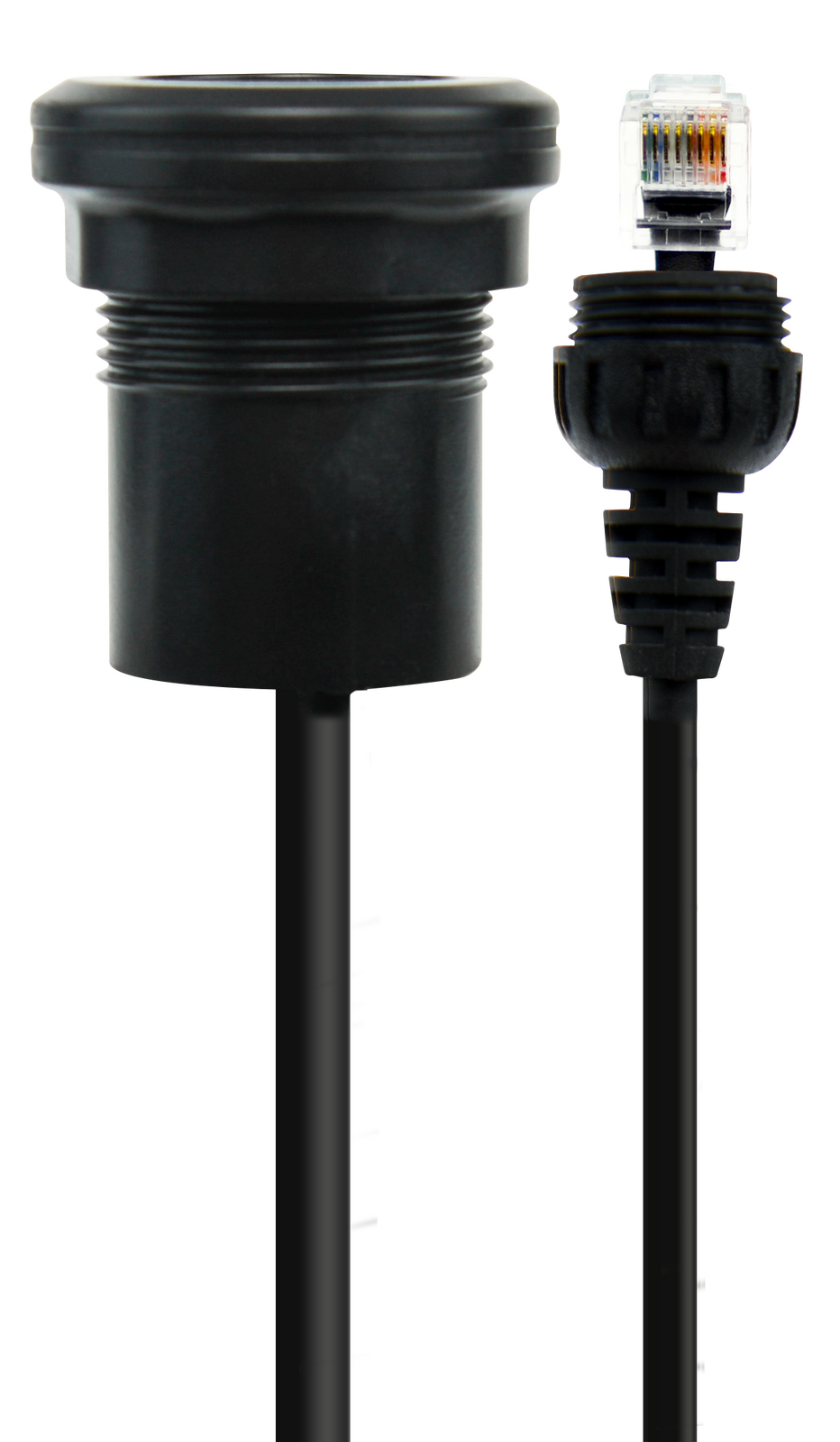IP67 Microphone Extension Lead (6.5ft) with Panel Mount – Suit XRS-390C
