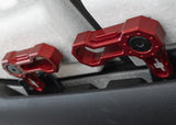 L-SHAPED ROOF LOCKS - JL/JT JEEP (Set of 6) RED