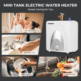 Camplux Electric Mini Tank Point of Use Water Heater 120V - 1.3 Gallon