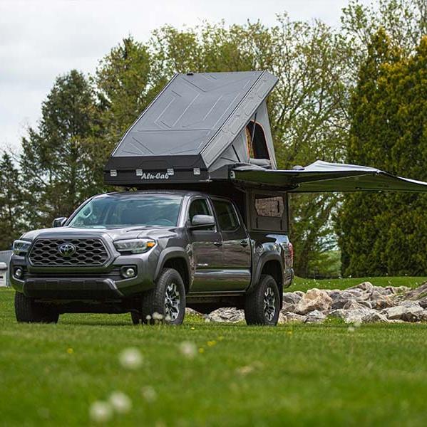 canopy camper tent Alu-Cab ModCAP 2-Sleeper Camper – Juniper Overland