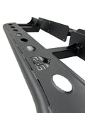 2010 - 2024 Toyota 4Runner Flat Sliders With Grip Top Plate POWDER COATED (ORIGINAL TOP PLATE)
