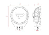 PROWLR 9" LED Driving Light [TRUE AMBER]