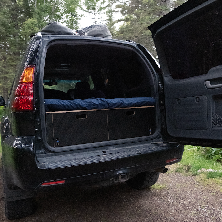 Lexus GX470 03-09 Dual Drawer Storage PreCut Kit - 2 options