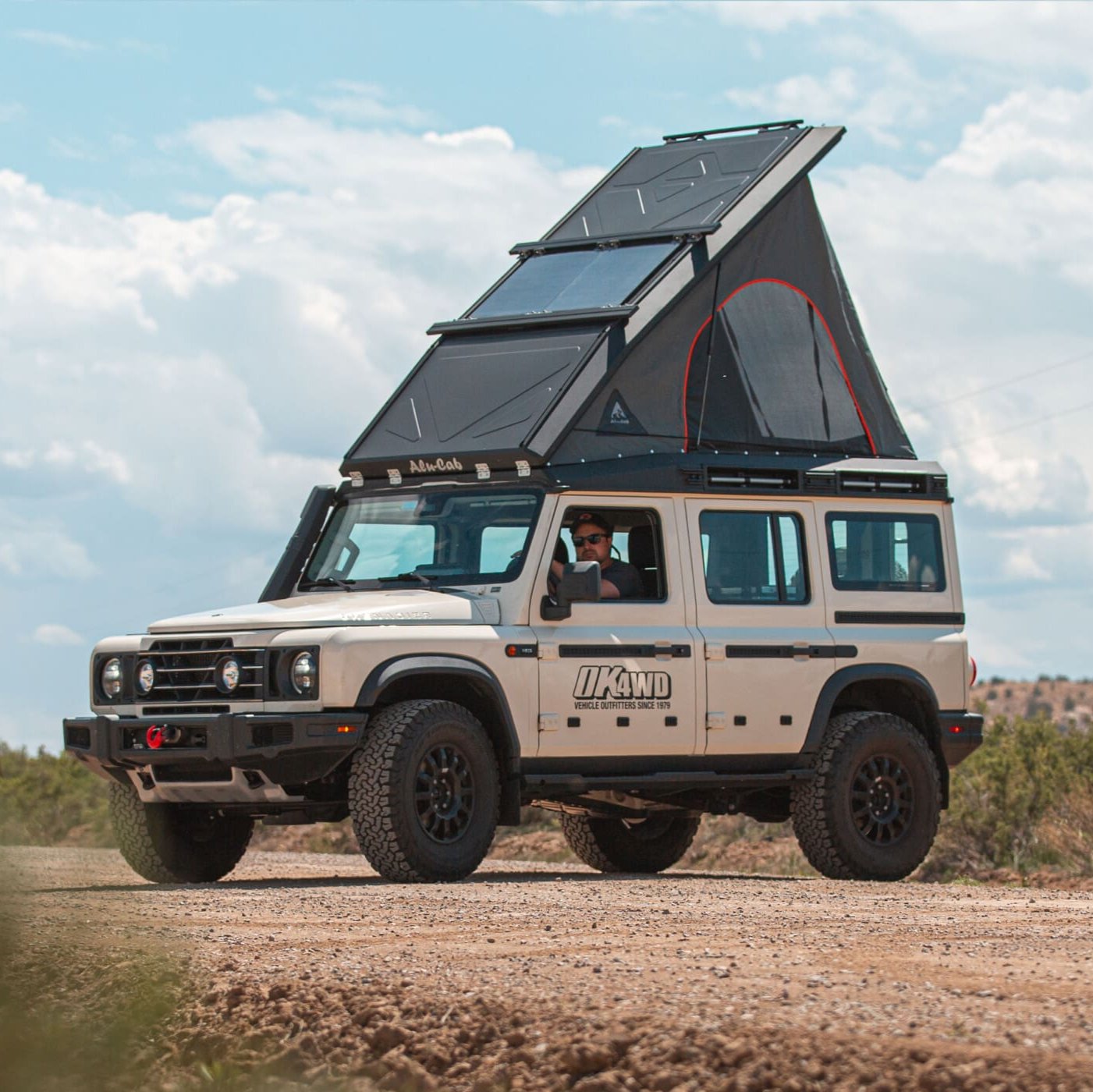 ineos grenadier tent Alu-Cab Silenus