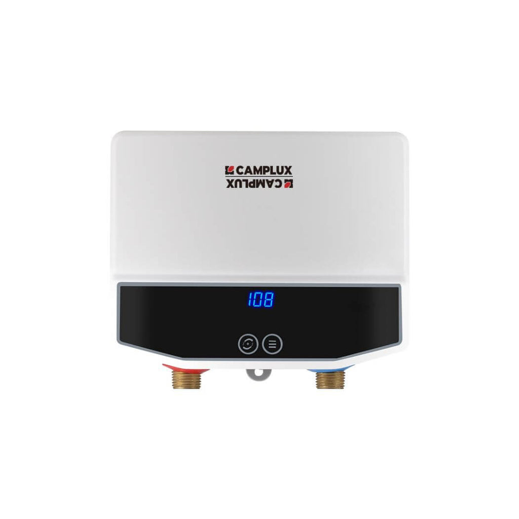 Camplux On Demand Hot Water Heater Electric 120V - 3.5kW | White