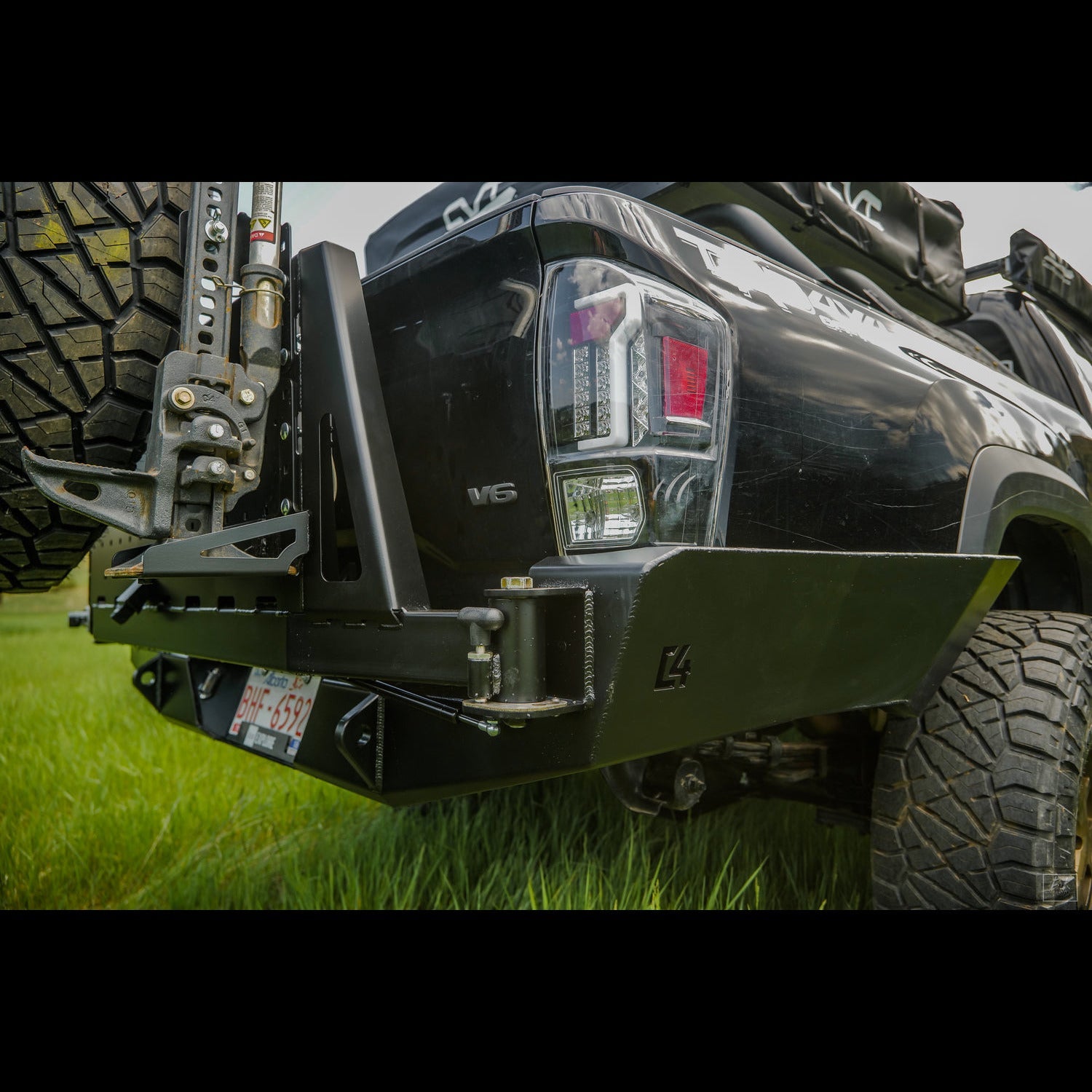 Tacoma Overland Series High Clearance Rear Bumper / 3rd Gen / 2016-2023