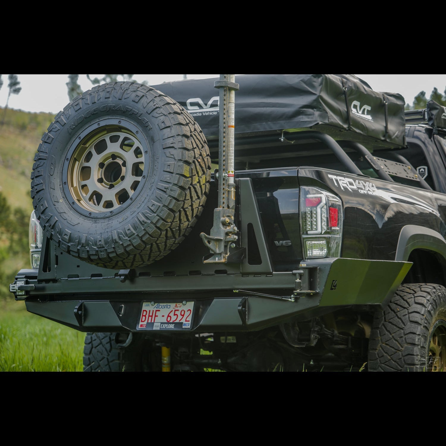 Tacoma Overland Series High Clearance Rear Bumper / 3rd Gen / 2016-2023