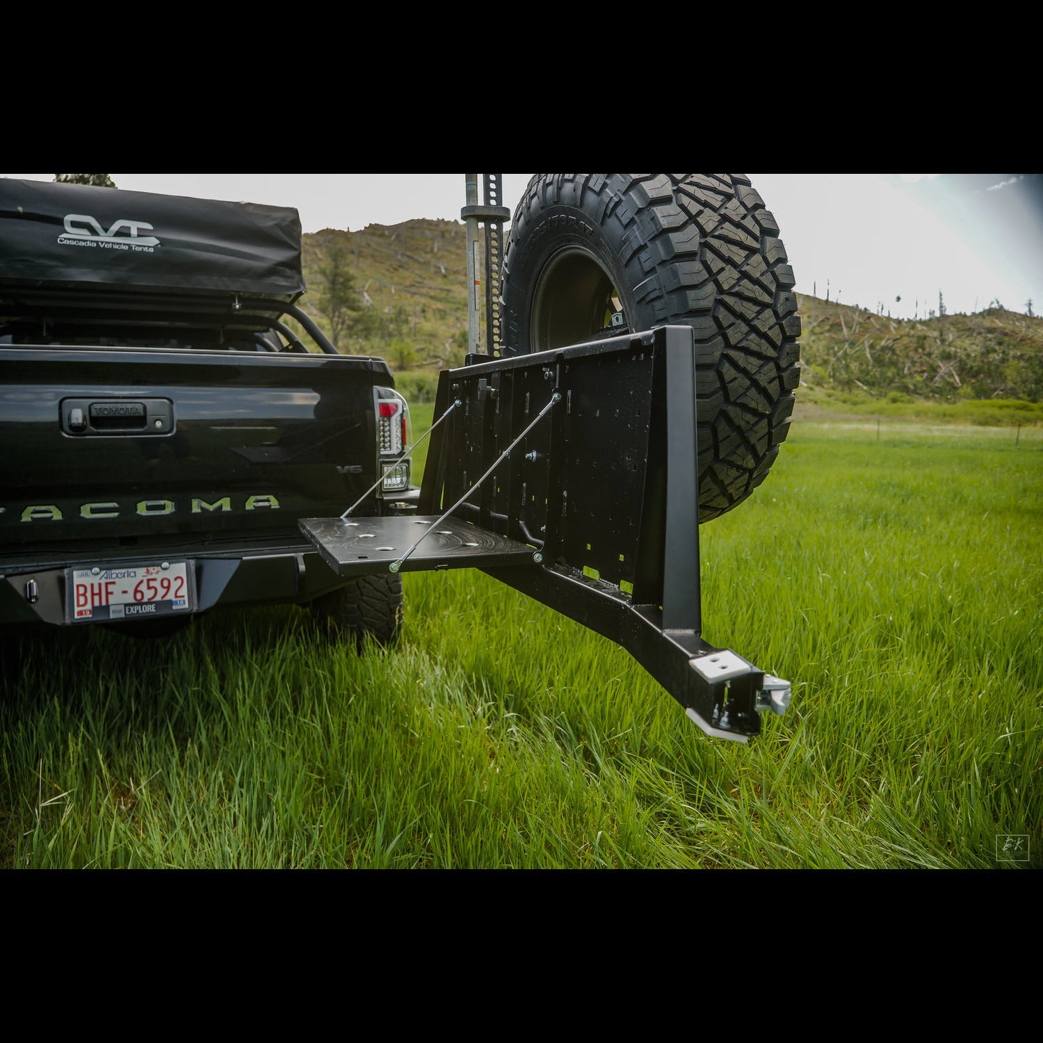 Tacoma Overland Series High Clearance Rear Bumper / 3rd Gen / 2016-2023