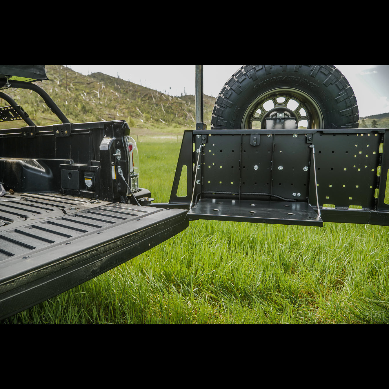 Tacoma Overland Series High Clearance Rear Bumper / 3rd Gen / 2016-2023