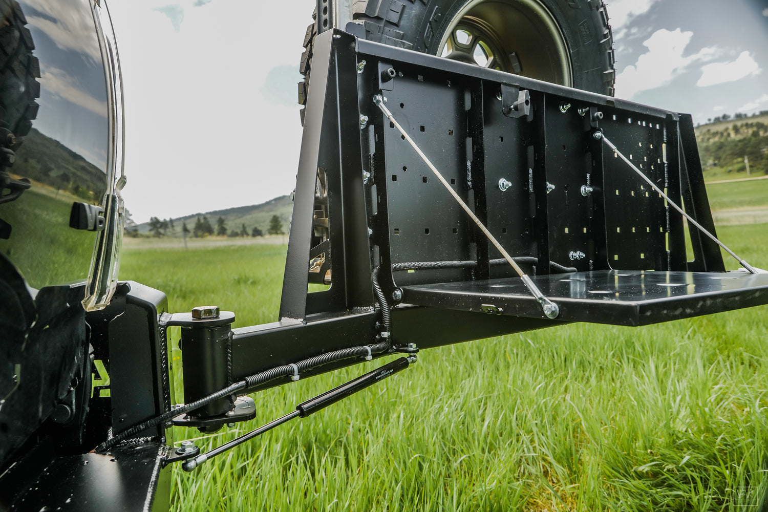 Tacoma Overland Series High Clearance Rear Bumper / 3rd Gen / 2016-2023