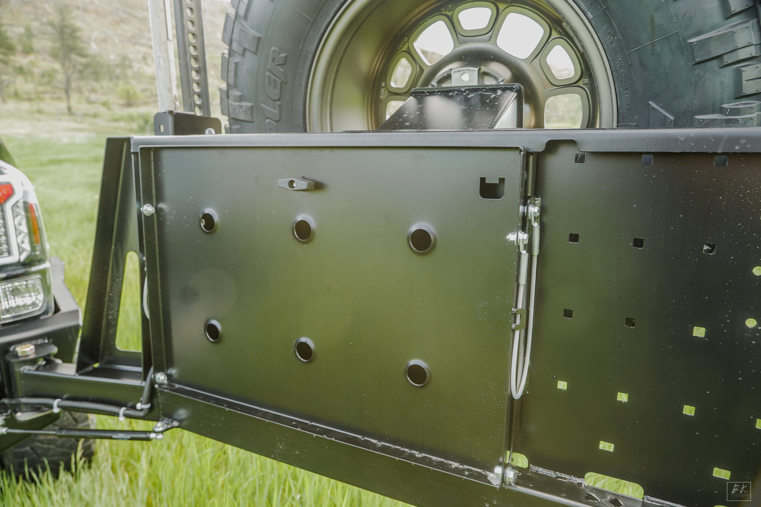 Tacoma Overland Series High Clearance Rear Bumper / 3rd Gen / 2016-2023