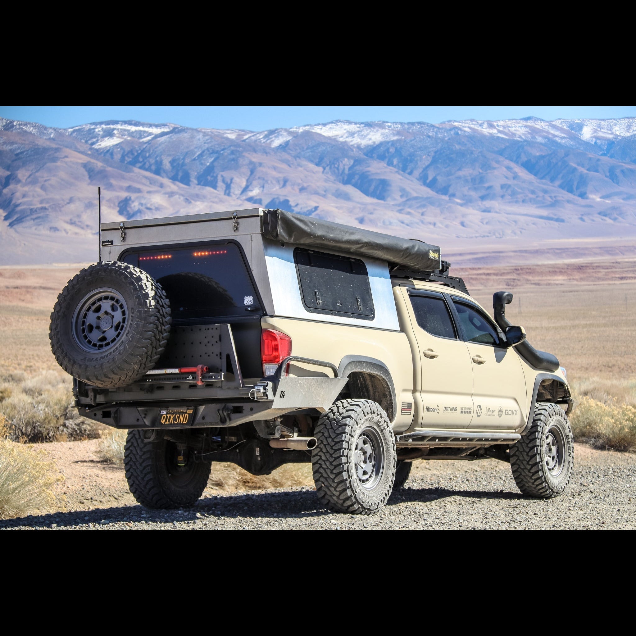 Tacoma Overland Series High Clearance Rear Bumper / 3rd Gen / 2016-2023