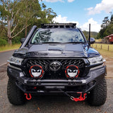 Toyota LandCruiser LC200 (2016-2021) Lensun 90W Hood/Bonnet Flexible Solar Panel-2