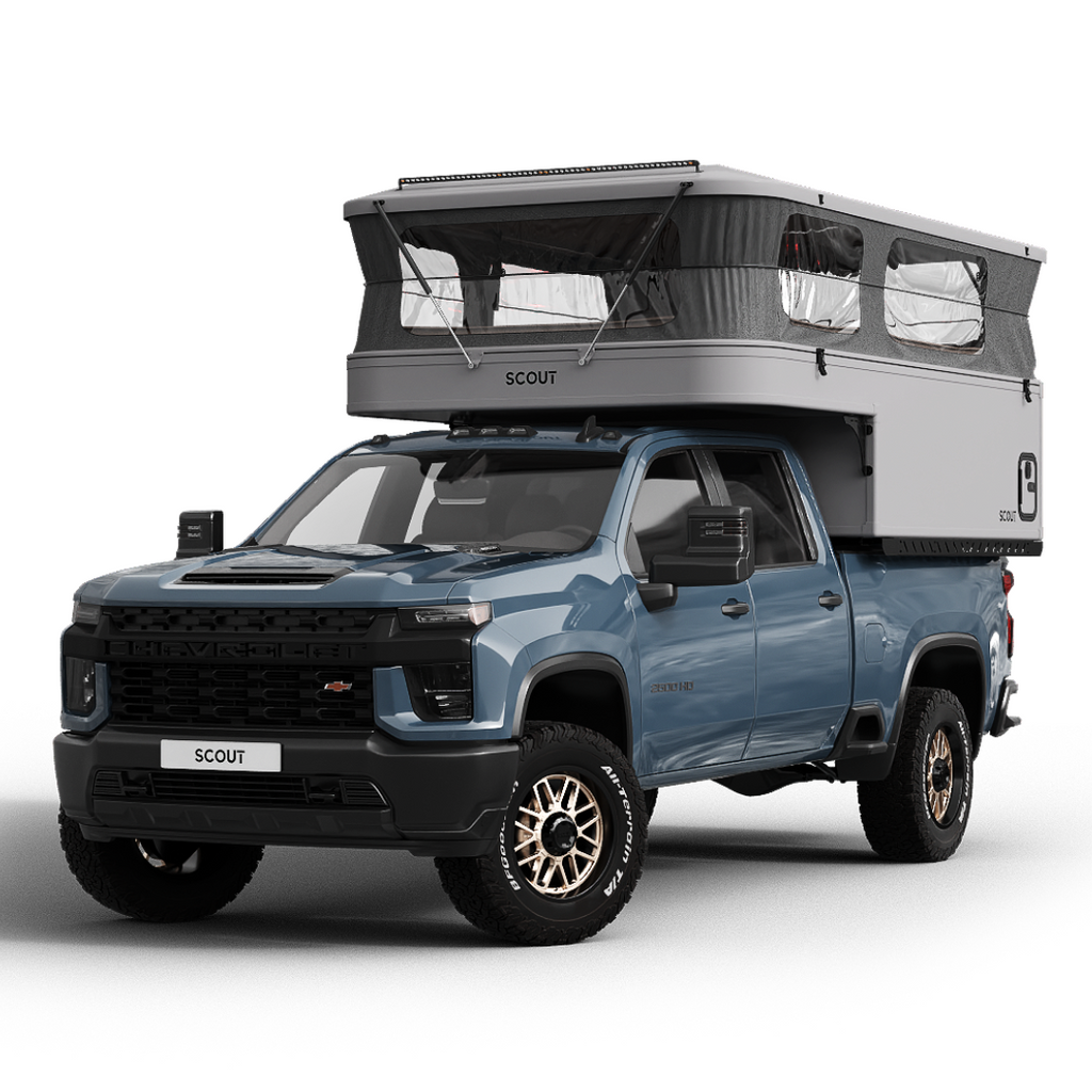 pick up tent camper COMING JUNE: 2026 Scout Kenai Pop Up Truck Camper – Juniper Overland