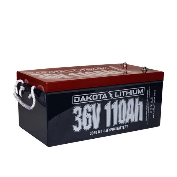 Dakota Lithium 36V 110Ah Deep Cycle LiFePo4 Single Battery