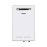 Camplux Whole Home Outdoor Tankless Hot Water Heater 6.86 GPM for 3-4 Persons Whole House | White