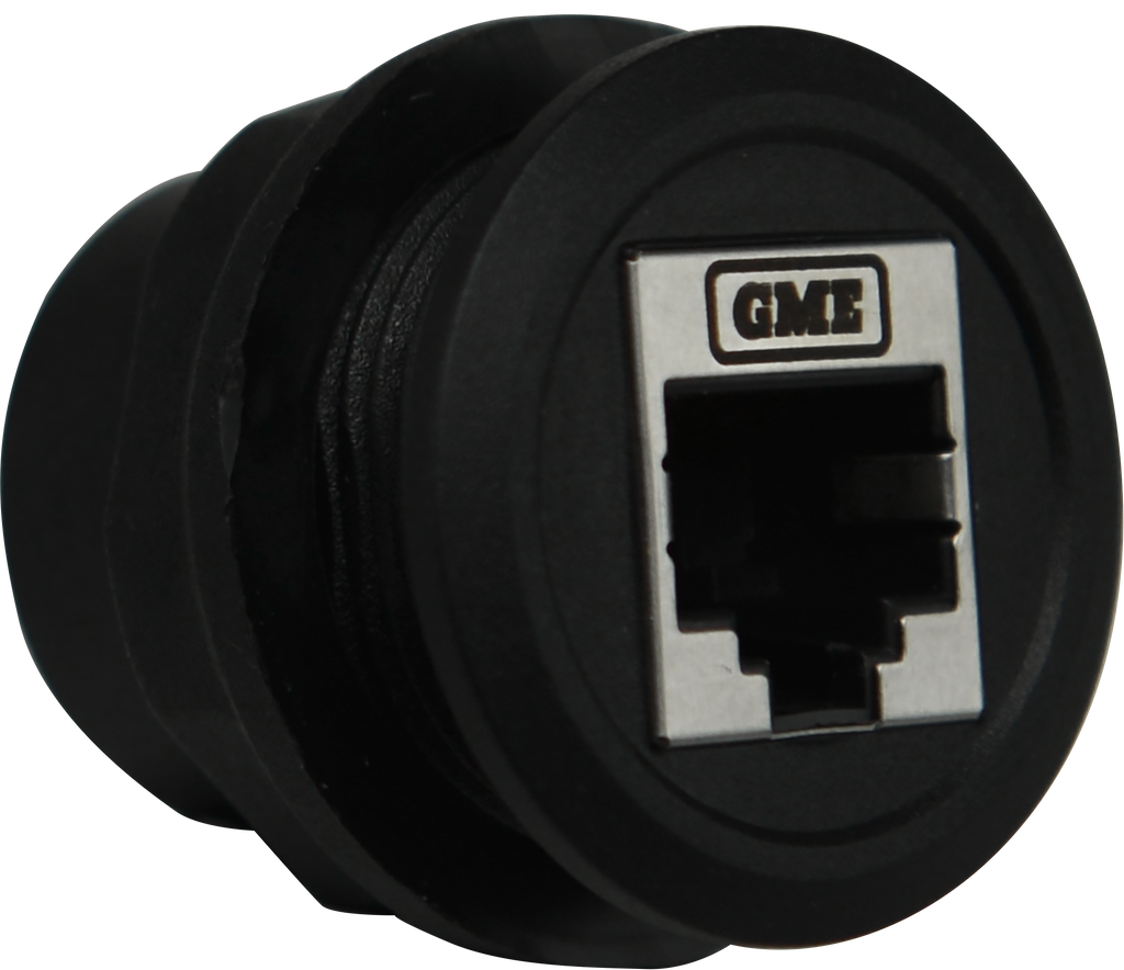 RJ45 Pass-Through Adaptor - Universal Round
