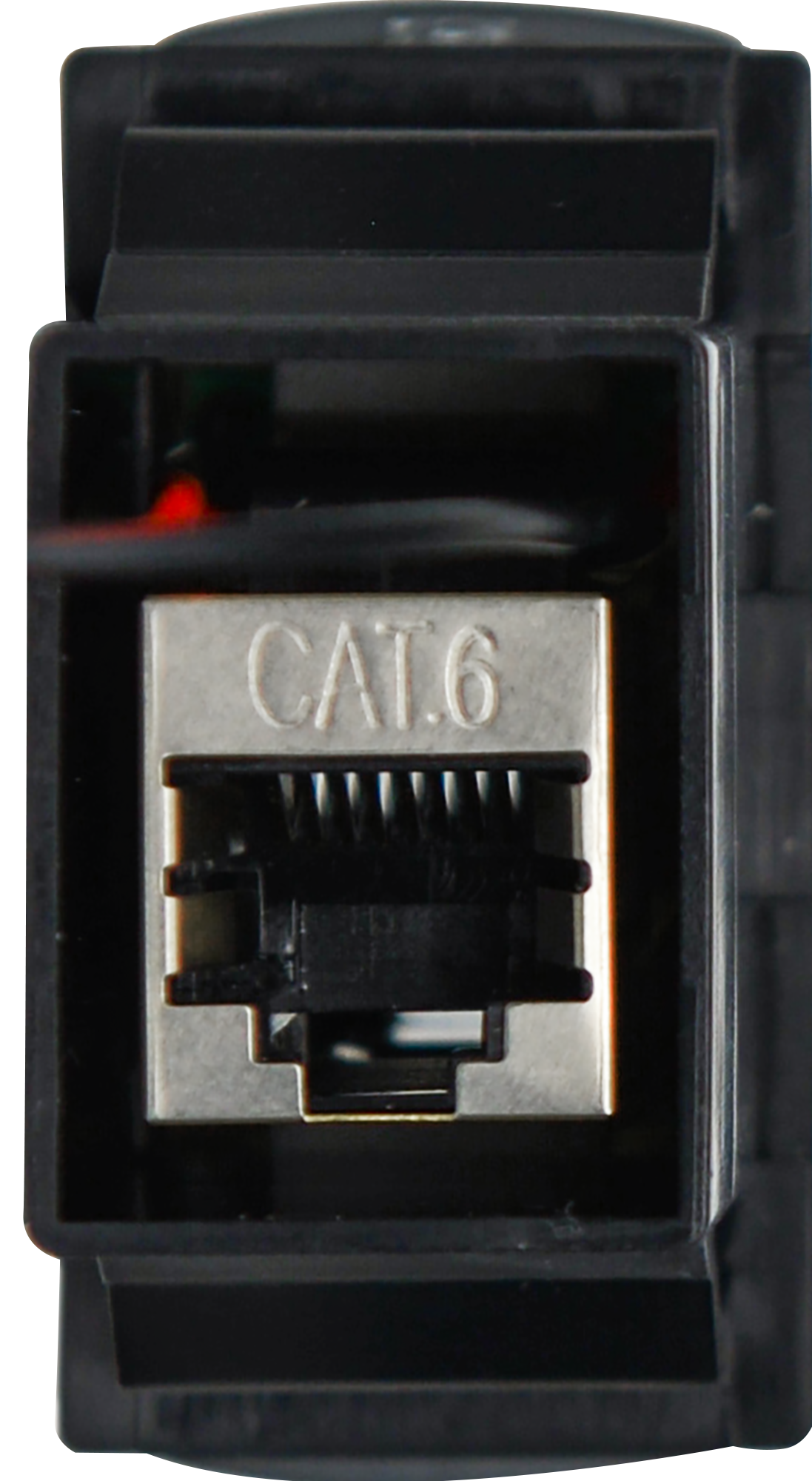 RJ45 Pass-Through Adaptor - Type 6 (White)