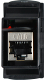 RJ45 Pass-Through Adaptor - Type 6 (White)