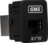 RJ45 Pass-Through Adaptor - Type 8 (White)