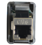 RJ45 Pass-Through Adaptor - Type 9 (White)